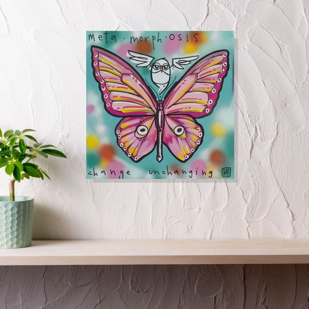 Metamorphosis, Change Unchanging - Lebo Steel Mineral Print